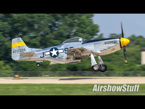 Oshkosh Runway 18 Arrivals/Departures (Weds Part 2) - EAA AirVenture Oshkosh 2017