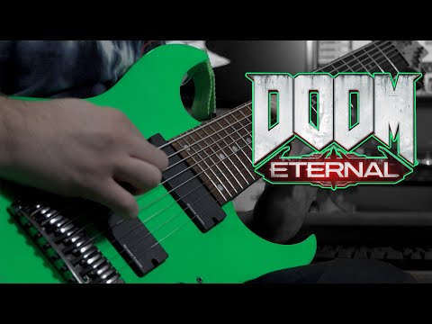 DOOM ETERNAL (OST) - Super Gore Nest (Mick Gordon) // 8 String Guitar Cover