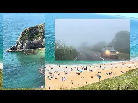 #If you could only visit one of these two places,which one would you choose?1️⃣A misty road 2️⃣beach