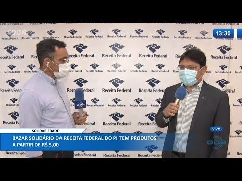 Bazar solidário da Receita Federal do PI tem produtos a partir de R$ 5,00 17 03 2021