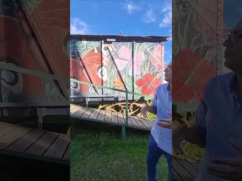 Un pueblo convertido en una galeria de arte.  parte 3