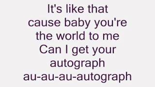 ian thomas  autograph +lyrics