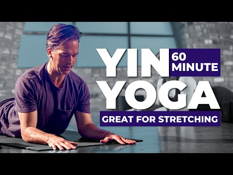 Yin Yoga for Beginners 1 Hour: Deep Lower Back, Spine to Hips Stretch for All Levels