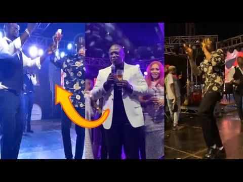 JoeBoy & Obi Cubana Scatter The Dance Floor As He Gave 16 Cubana Staff A Million Naira