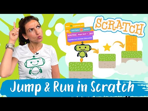 How to program the coolest jump and run game with Scratch | Silicon Valley Kids