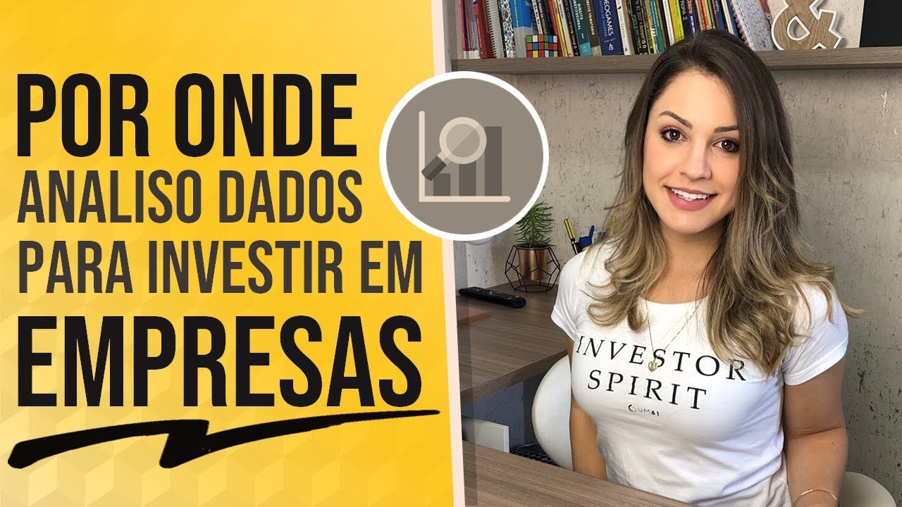 Onde eu analiso dados para INVESTIR em AÇÕES