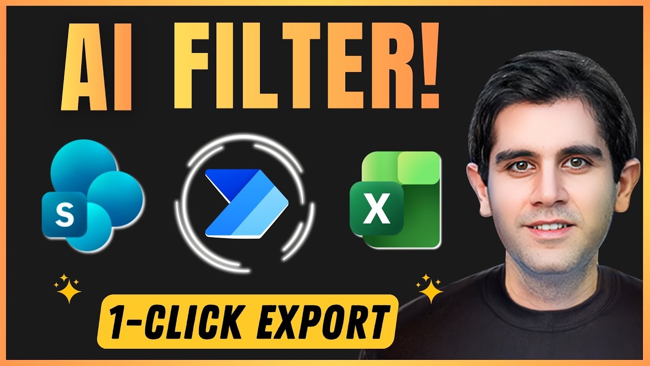 This AI Flow Exports ANY SharePoint List to Excel with ONE Prompt 🚀🔥