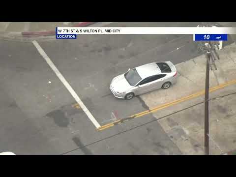 WATCH: Police chase in Los Angeles of stolen vehicle