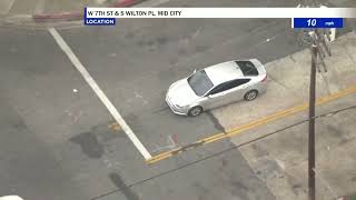 LIVE NOW: Police chase in LA area of stolen vehicle