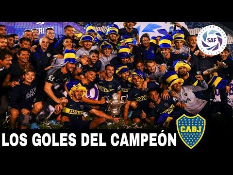 Todos los goles de Boca Juniors Campeón de la Superliga Argentina | 2017/2018