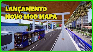 🟢Proton Bus Simulator Novo Mod Mapa Santa Rosa | Linha 701 | Mods | PBS2