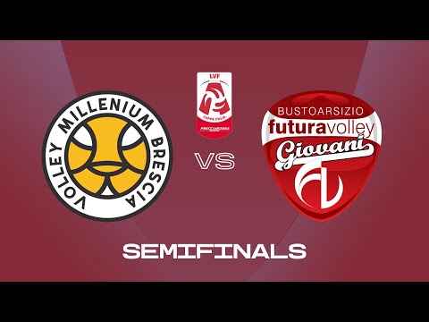 LIVE 🔴 Brescia vs. Busto - Coppa Italia | LVF A2 | SF