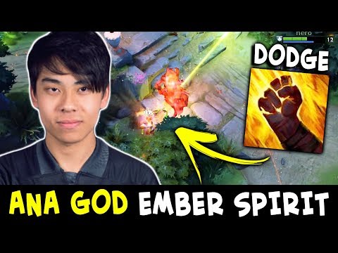 They call him GOD Ember Spirit for a reason — Ana BEST in Dota