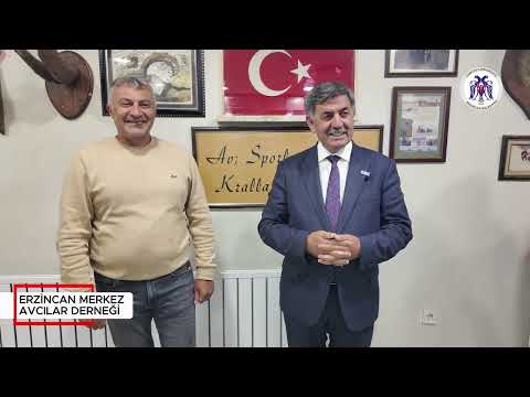 Belediye Başkanımız Bekir Aksun, Erzincan Merkez Avcılar Derneği’ni ziyaret etti. 20.05.2026