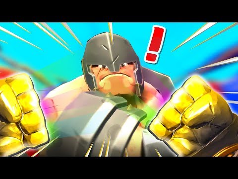 DOUBLE INFINITY GAUNTLETS - KNOCKING THEM OUT OF THE ARENA! | Gorn VR (HTC Vive Gameplay)