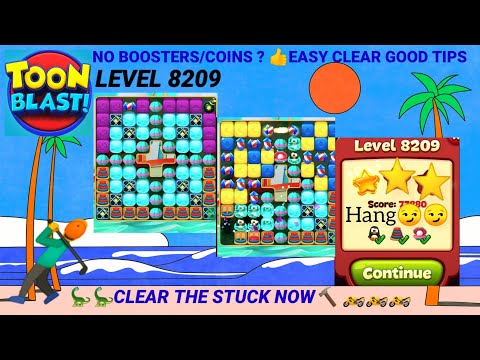 Toon Blast 8209 🐊