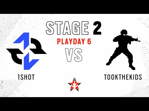 1Shot vs TookTheKids // NA Challenger League - Stage 2 - Playday 6