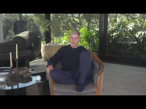 Ellen Practices Social Distancing from Average Andy