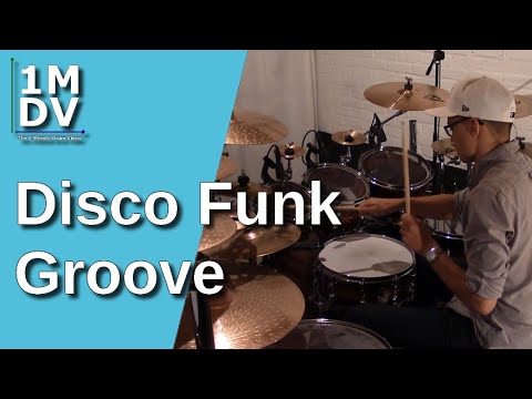 1MDV - The 1-Minute Drum Video #49 : Disco Funk Groove