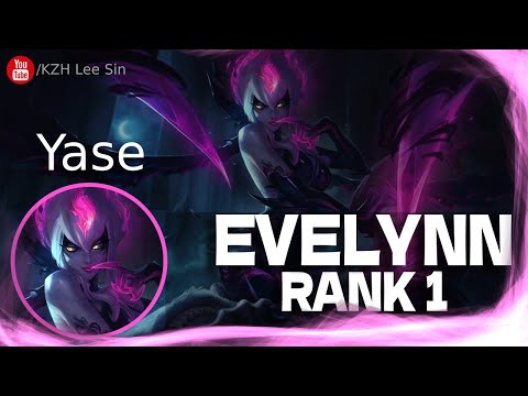 🔴 Yase Evelynn vs Volibear Jungle - Yase Rank 1 Evelynn Guide