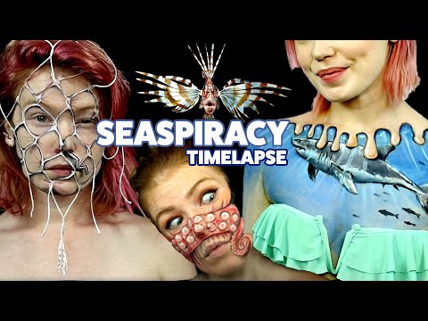 Seaspiracy Body Art Illusion Compilation 🌊