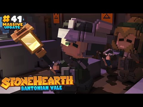 Stonehearth ACE Massive Update - New Amberstone Crafting Recipes - Ep 41