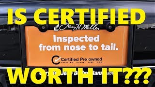 Ex-Car Salesman Explains Whether Or Not You Should Buy A Certified Pre-Owned Car!