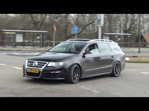 Volkswagen Passat R36 with Milltek Exhaust BRUTAL SOUND! Revs and Accelerations