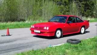 preview picture of video 'Opel Manta GSI Exklusive Start Acceleration Lunda 2012-05-13'