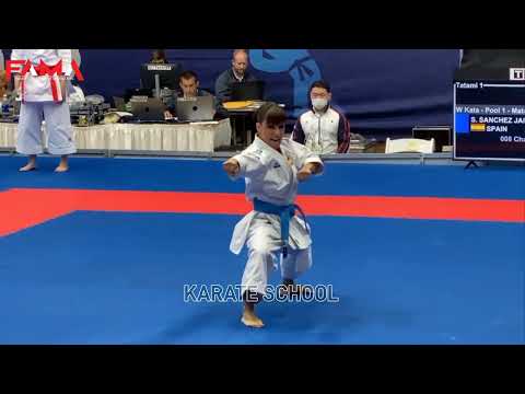 FINAL FEMALE KATA SANDRA SANCHEZ | WORLD GAMES 2022 | KARATE KATA | BIRMINGHAM USA | WKF KARATE KATA