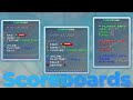The 3 BEST Minecraft Scoreboards! [SimpleScore CONFIG]