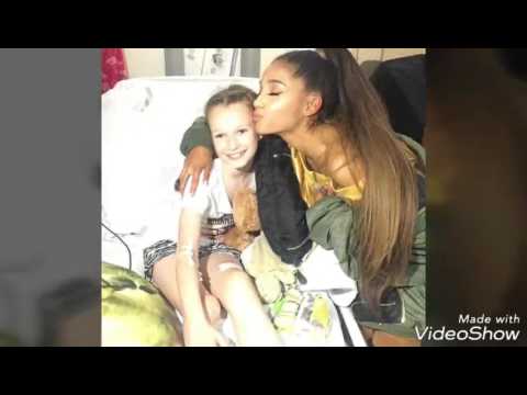 Ariana Grande visits Manchester attack victims in Hospital