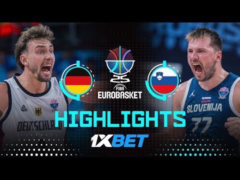 Germany 🇩🇪 survive Luka's big night, come back vs. Slovenia 🇸🇮 for #EuroBasket 2025 Semis spot!