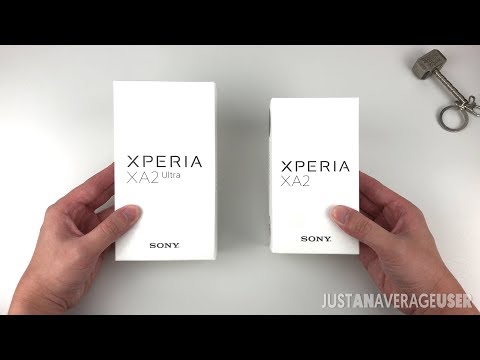Sony Xperia XA2 and XA2 Ultra Unboxing!