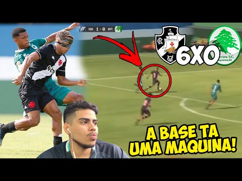 O VASCO SUB 20 TA UMA MAQUINA! VASCO GOLEIA BOAVISTA POR 6X0!