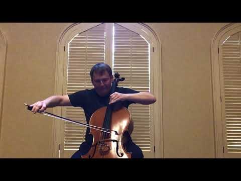 Julius Klengel. Caprice in the form of a chaconne on a theme by Robert Schumann