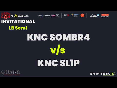 KeenCon by GameGune - Invitational - LB Semi - KNC SOMBR4 v/s KNC SL1P