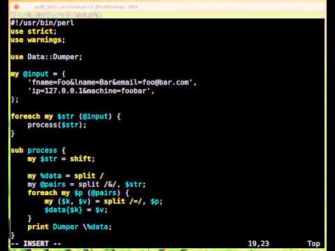 Beginner Perl Maven tutorial: 10.15 - Solution: split HTTP using Regexes