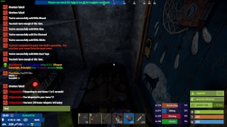 Rust PvE MOD 2018 1015 のんびり酔っぱらい生活