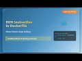 Docker RUN Instruction Explained Master Dockerfile Commands For Beginners