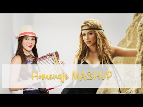Shakira en Acordeón - Homenaje mashup - Ma Silena Ovalle