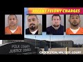 Recent Felony Charges In Polk County District Court