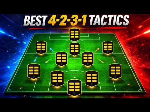 This 4-2-3-1 Wide Custom Tactics Setup Makes You Defend Like a Pro 🔥