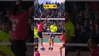 AD SPIKE 🔥 #viral #shortsviral #volleyball #volleyballnepal