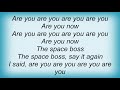T. Rex - Space Boss Lyrics