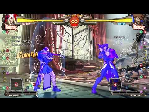 Xrd Slayer vs Axl - Round start Axl 6H