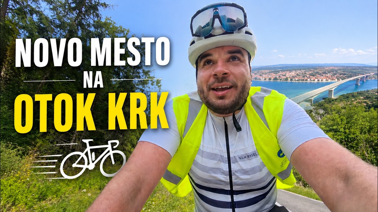 Iz Novega mesta na Otok Krk s kolesom