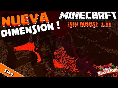 NEW DIMENSION in MINECRAFT (NEW NETHER) NO MODS 1.11 |  SURVILAND 4 EP.9 |  KIRON