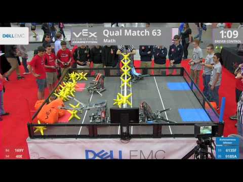 2017 VRC Math Q63 - 169Y 40E vs 6135F 9185A - 10 to 32