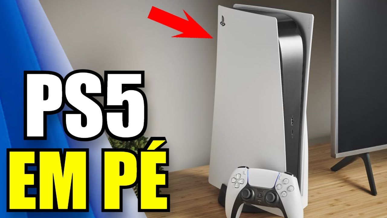 ESPECIALISTA FALA SUA OPINIÃO SOBRE USAR O PS5 NA VERTICAL !!!